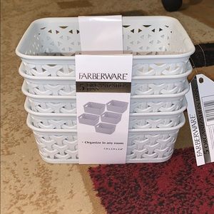 5 organization bins